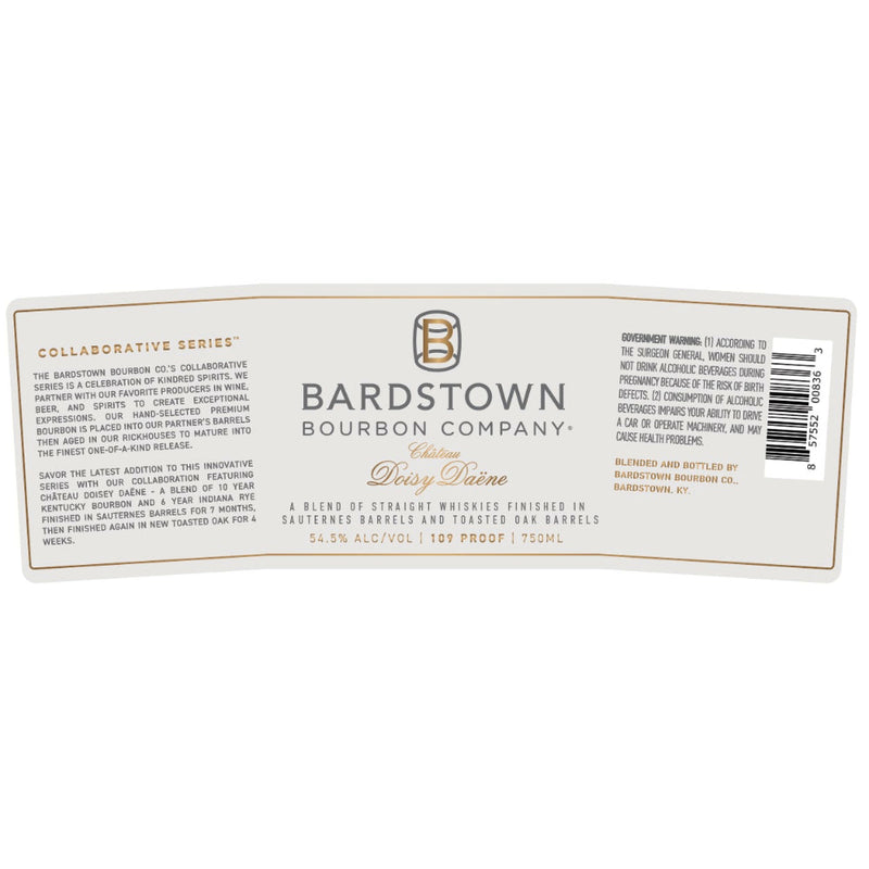 Bardstown Bourbon Collaborative Series Château Doisy Daëne - Goro&