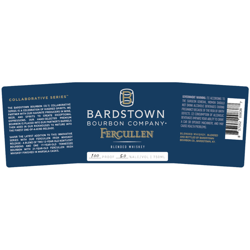 Bardstown Bourbon Collaborative Series Fercullen Blended Whiskey - Goro&