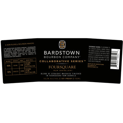 Bardstown Bourbon Collaborative Series Foursquare Blended Whiskey - Goro's Liquor