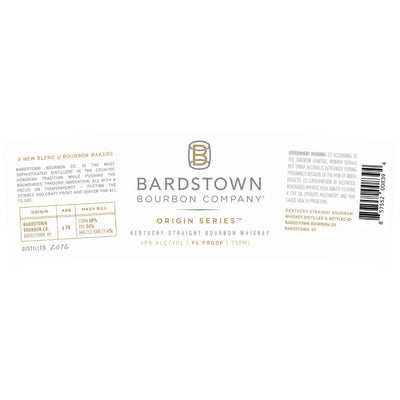 Bardstown Bourbon Company Origin Series Kentucky Straight Bourbon - Goro's Liquor