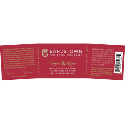 Bardstown Bourbon Copper & Kings Apple Brandy Finish 2 - Goro's Liquor