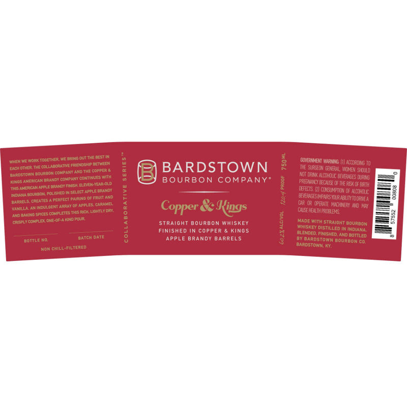 Bardstown Bourbon Copper & Kings Apple Brandy Finish 2 - Goro&