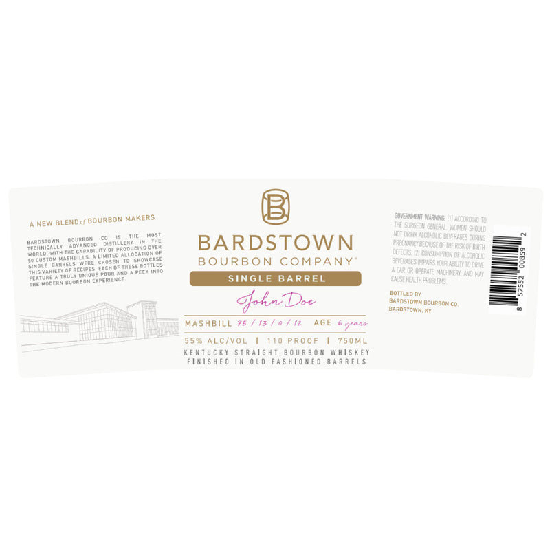 Bardstown Bourbon Finished in Old Fashioned Barrels - Goro&