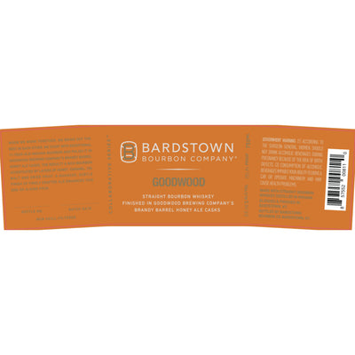 Bardstown Bourbon Goodwood Honey Ale Finish 2 - Goro's Liquor