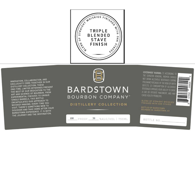 Bardstown Bourbon Triple Blended Stave Finish - Goro&