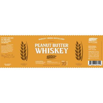 Barley Creek Distillery Peanut Butter Whiskey - Goro's Liquor