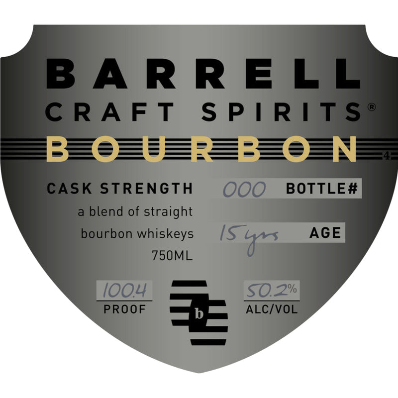 Barrell Bourbon 15 Year Old Cask Strength Blended Bourbon - Goro&