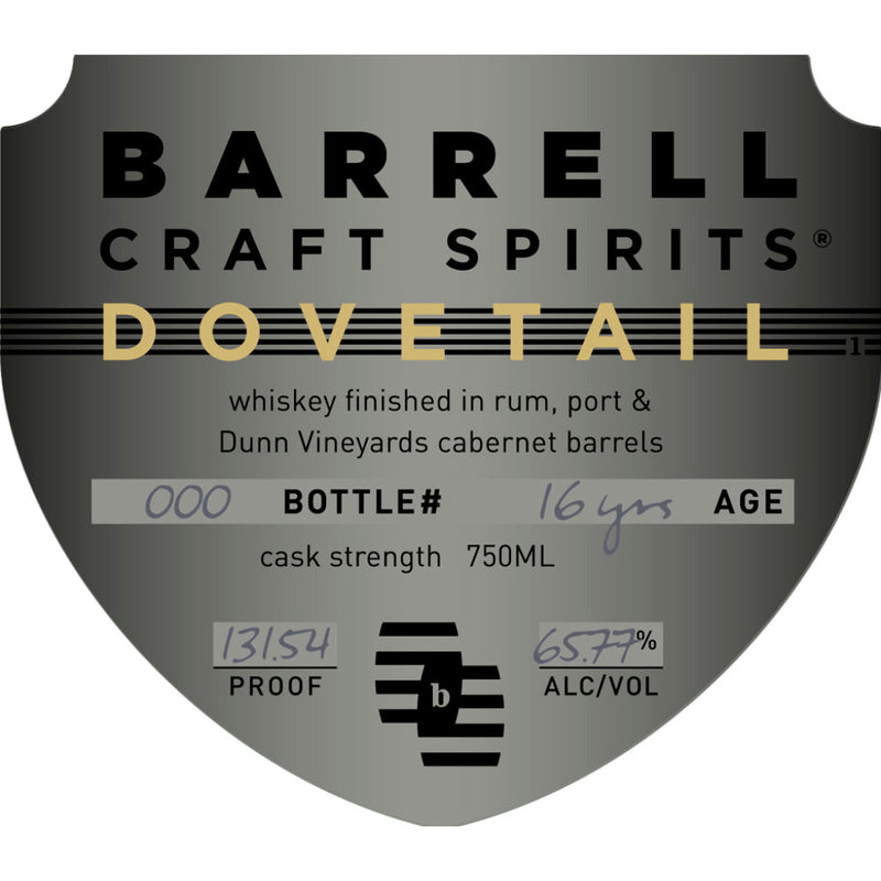 Barrell Craft Spirits Gray Label Dovetail - Goro&