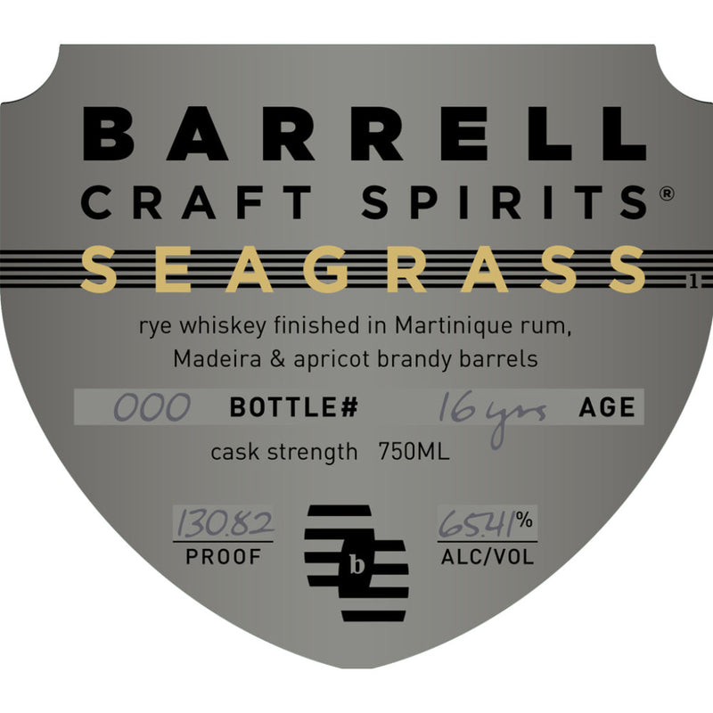 Barrell Craft Spirits Seagrass 16 Year Old Rye - Goro&