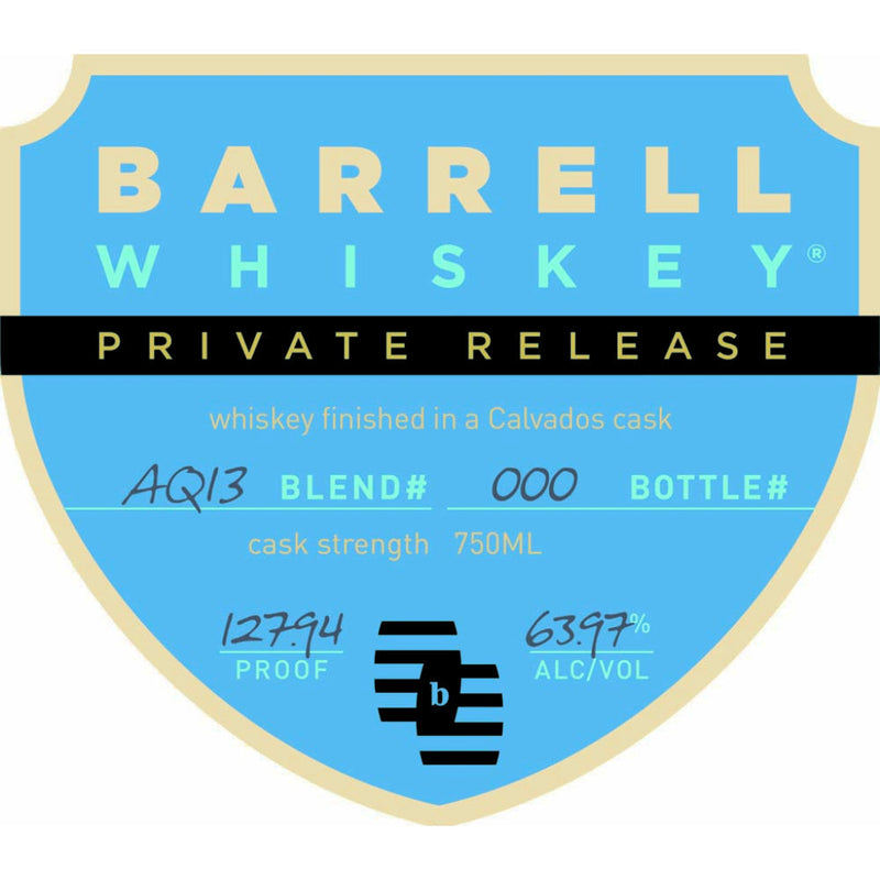 Barrell Whiskey Private Release AQ13 - Goro&