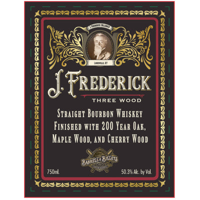Barrels & Billets J. Frederick Three Wood Straight Bourbon - Goro's Liquor