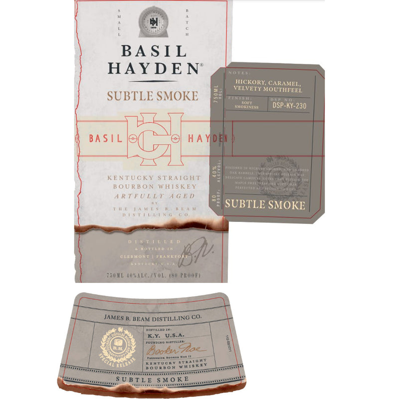 Basil Hayden Subtle Smoke Kentucky Straight Bourbon - Goro&