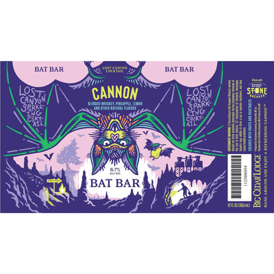 Bat Bar Cannon Sparkling Cocktail - Goro's Liquor