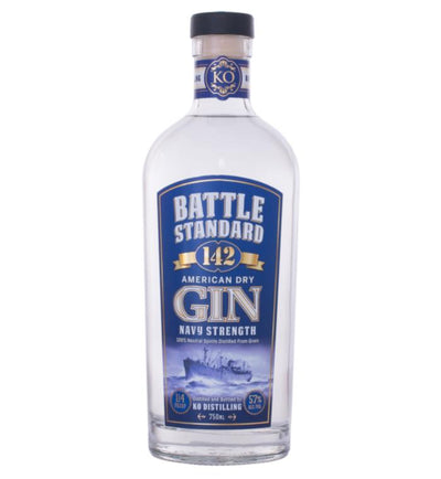 KO Distilling Battle Standard 142 Gin Navy Strength - Goro's Liquor