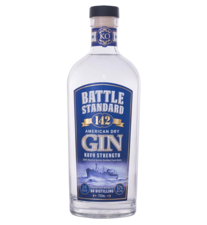 KO Distilling Battle Standard 142 Gin Navy Strength - Goro&