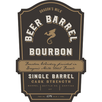 Beer Barrel Bourbon Single Barrel Cask Strength - Goro's Liquor