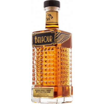 Belfour Bourbon Finished With Texas Pecan Wood By Ed Belfour - Goro's Liquor