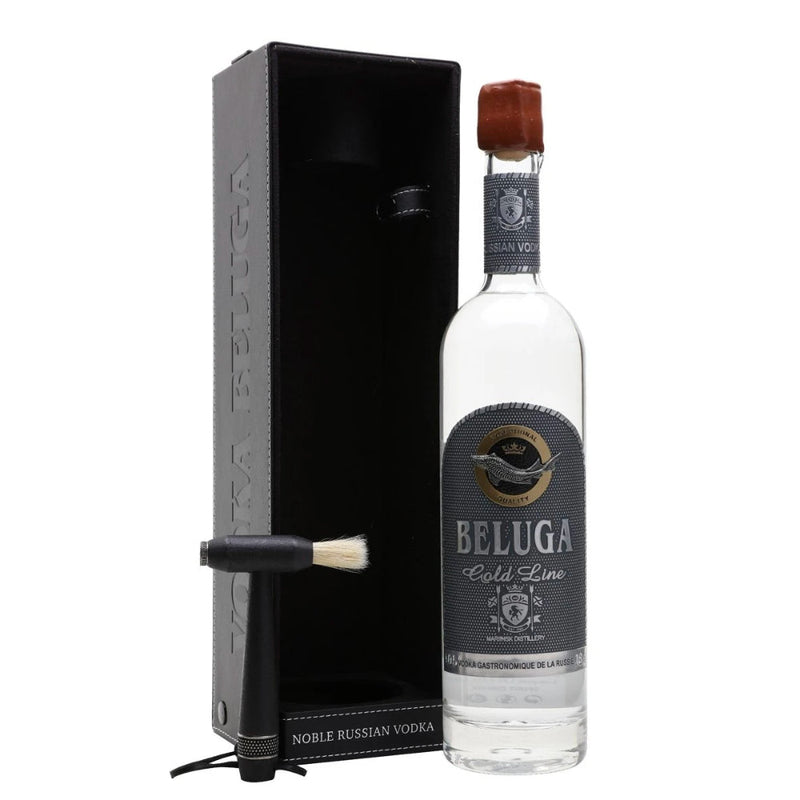 Beluga Gold Line Vodka With Leather Box - Goro&