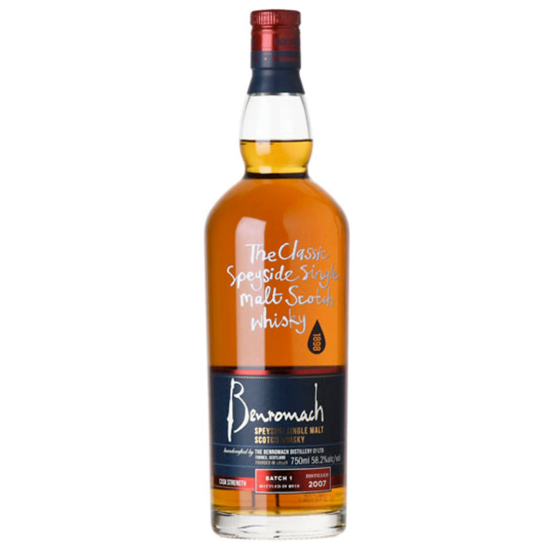 Benromach Cask Strength Batch 1 2007 11 Year Old - Goro&