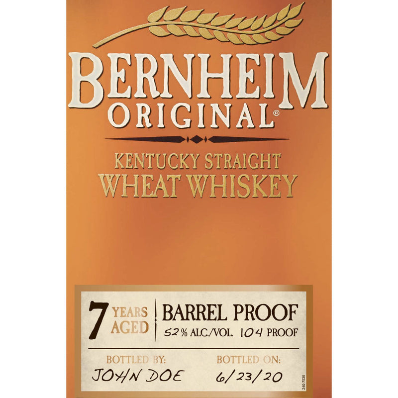 Bernheim Barrel Proof 7 Year Old - Goro&