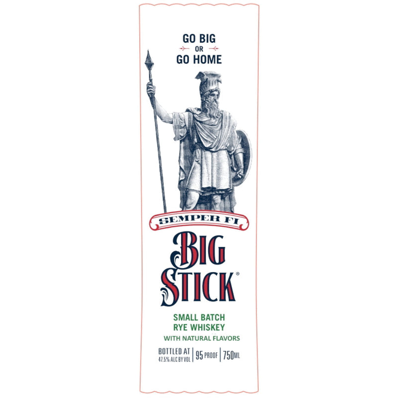 Big Stick Semper Fi Rye Whiskey - Goro&