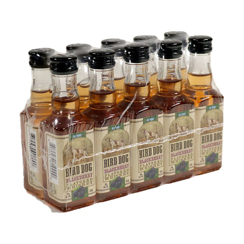 Bird Dog Blackberry Flavored Whiskey 50mL 10pk - Goro&