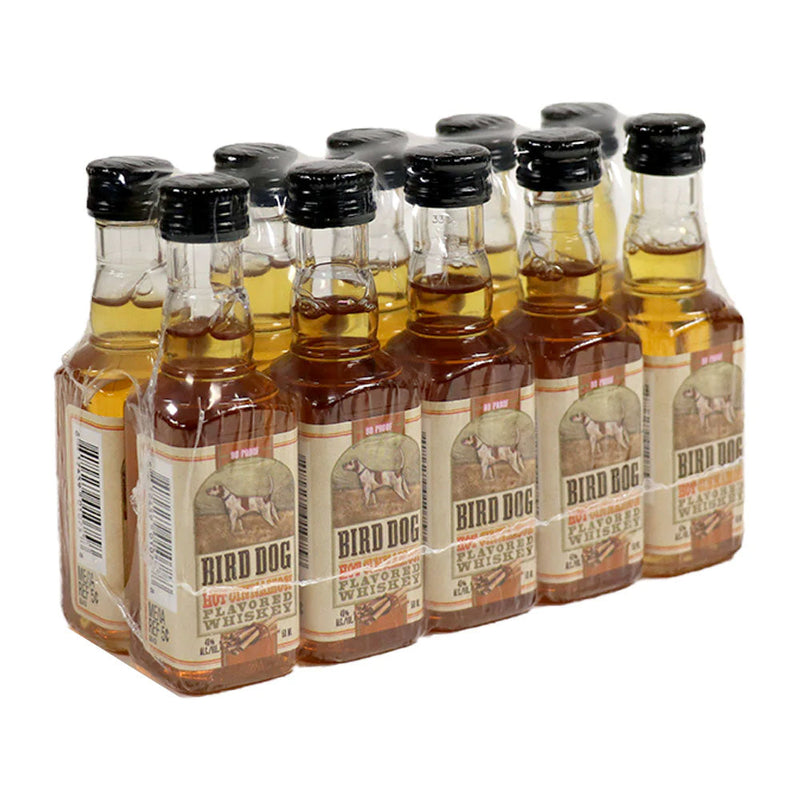 Bird Dog Hot Cinnamon Flavored Whiskey 50mL 10pk - Goro&