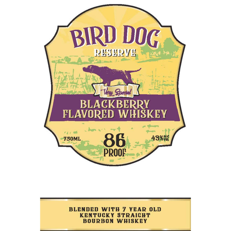 Bird Dog Reserve Blackberry Flavored Whiskey - Goro&