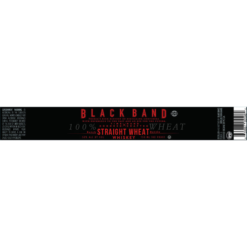 Black Band Straight Wheat Whiskey - Goro&