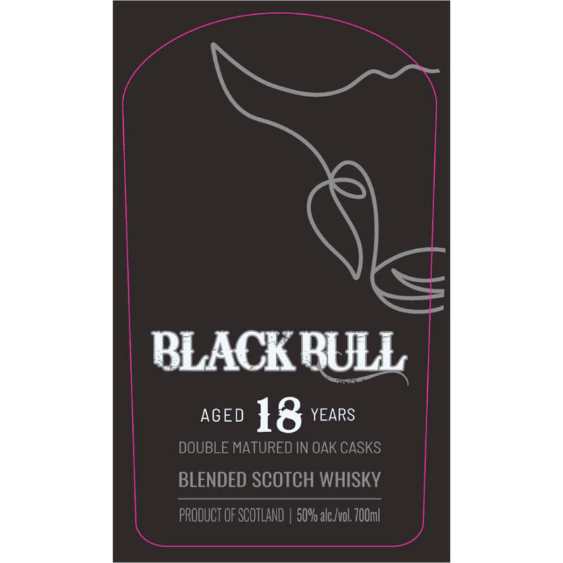 Black Bull 18 Year Old Double Matured in Oak - Goro&