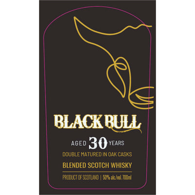 Black Bull 30 Year Old Double Matured in Oak - Goro's Liquor