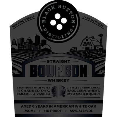 Black Button Straight Bourbon - Goro's Liquor