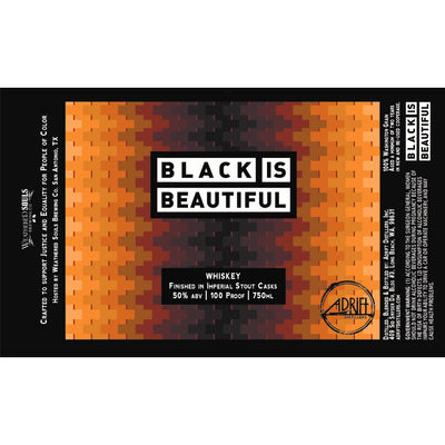 Black Is Beautiful Imperial Stout Cask Finished Whiskey - Goro's Liquor
