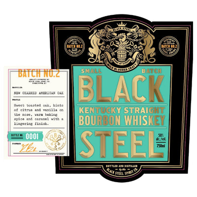 Black Steel Bourbon Batch No. 2 by Dr Disrespect - Goro's Liquor