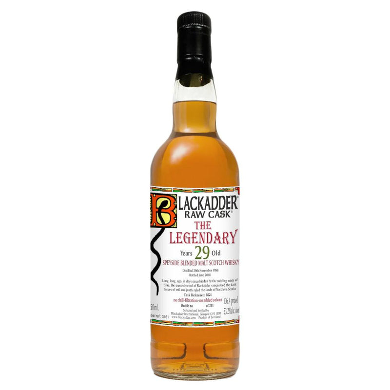 Blackadder The Legendary Burnside 29 Year Old Raw Cask - Goro&