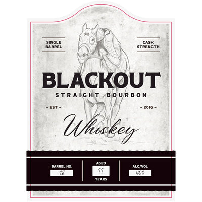 Blackout 11 Year Old Cask Strength Straight Bourbon - Goro's Liquor