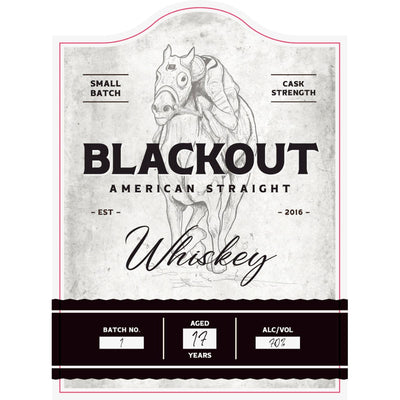 Blackout 17 Year Old Cask Strength American Straight Whiskey - Goro's Liquor