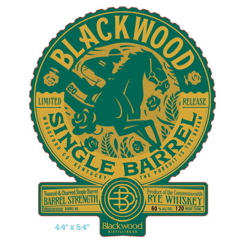 Blackwood Single Barrel Toasted & Charred Rye Whiskey - Goro&