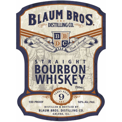 Blaum Bros 9 Year Old Straight Bourbon - Goro's Liquor