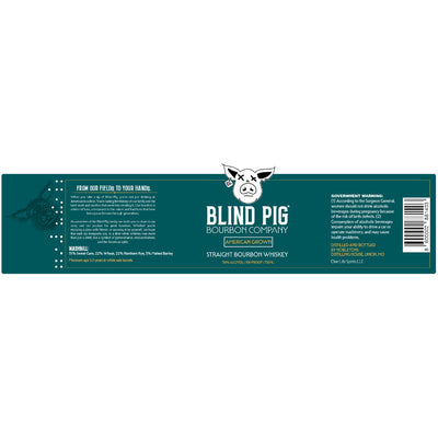 Blind Pig American Grown Straight Bourbon - Goro's Liquor