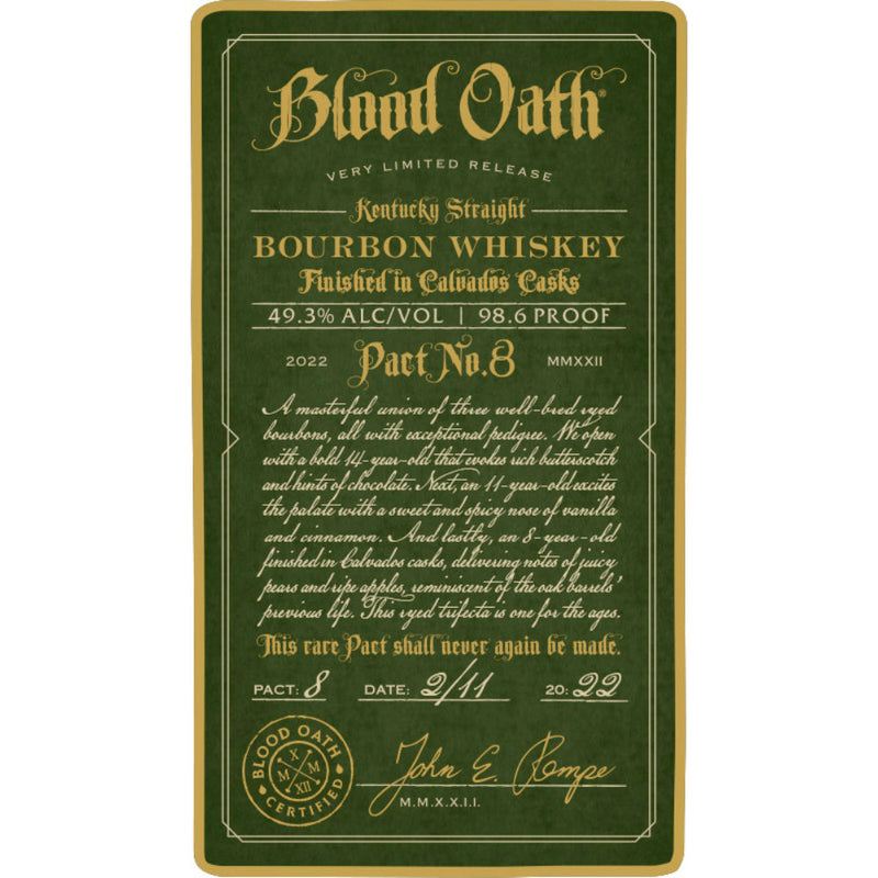 Blood Oath Pact No. 8 - Goro&