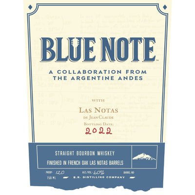 Blue Note Los Notas Straight Bourbon - Goro's Liquor