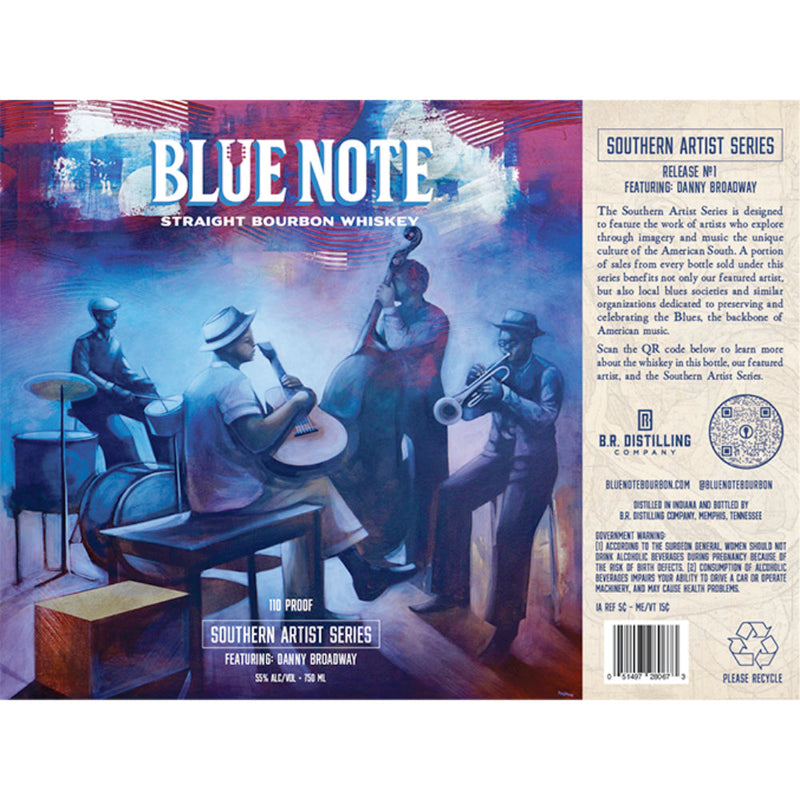 Blue Note Straight Bourbon Southern Artist Series - Goro&