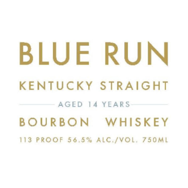 Blue Run 14 Year Old Bourbon - Goro&