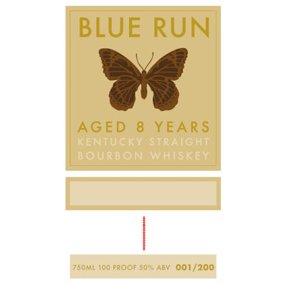 Blue Run 8 Year Old Bourbon - Goro's Liquor