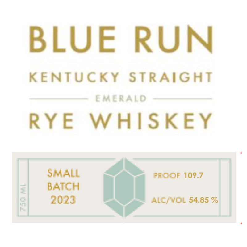 Blue Run Emerald Rye Small Batch 2023 - Goro&