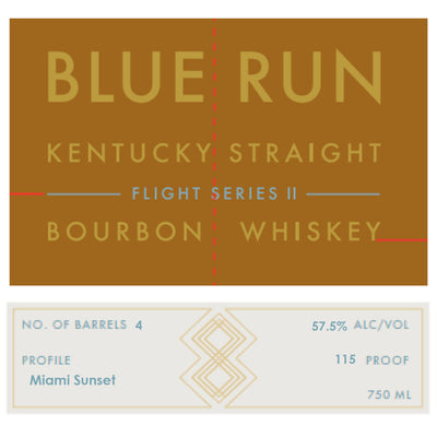 Blue Run Flight Series II ‘Miami Sunset’ - Goro's Liquor