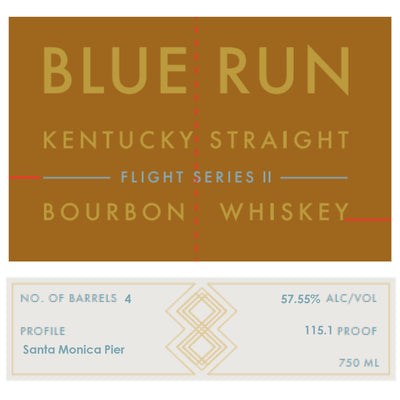 Blue Run Flight Series II ‘Santa Monica Pier’ - Goro's Liquor