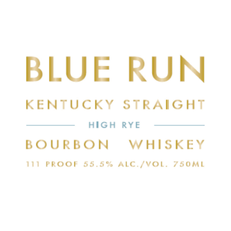 Blue Run High Rye Bourbon Whiskey - Goro&