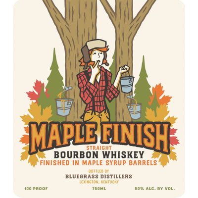Bluegrass Maple Finish Straight Bourbon - Goro's Liquor